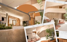 Độc lạ ngôi nhà cấp 4 sử dụng hệ mái nhà mô phỏng đôi cánh chim, không gian tươi sáng, đậm chất Bắc Âu