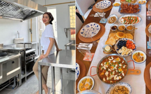 ''Soi'' căn bếp sang xịn của các mỹ nhân nổi tiếng Vbiz