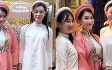 Á hậu Phương Anh rạng rỡ trong lễ vu quy, dàn phù dâu là các người đẹp nổi tiếng