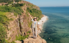 Cô gái Bắc Giang thực hiện chuyến phượt xuyên Việt đón tuổi 25