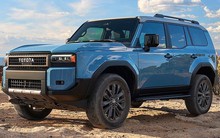 Land Cruiser Prado 2024 mạnh hơn 320 mã lực ăn xăng từ 8,71 lít/100km hỗn hợp, tiết kiệm hơn CR-V đi phố