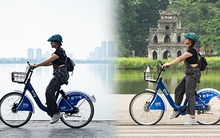 Đi xe đạp công cộng từ Hồ Tây ra Hồ Gươm "đốt" bao nhiêu Calo, giảm thiểu bao nhiêu Carbon?