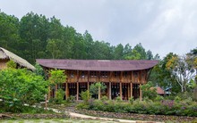 Ngắm ngôi nhà miền núi với thiết kế sàn hình elip đặc biệt