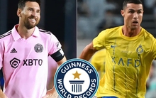 Messi vượt mặt Ronaldo để trở thành cầu thủ có nhiều kỷ lục Guinness nhất lịch sử