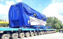 Bàn giao kiện hàng lớn nhất trong tổ hợp thiết bị Nhà máy nhiệt điện Nhơn Trạch 3 và 4