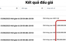 Trước 'giờ G' loạt biển số 49-53 vẫn 'đắt hàng', trúng đấu giá thử đến hơn 9 tỷ đồng