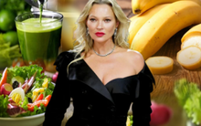 Siêu mẫu Kate Moss tiết lộ 4 món ăn hàng ngày giúp cô trẻ lâu