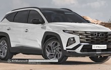 Hyundai Tucson 2024 ra mắt năm sau: Nội thất nhiều điểm mới, màn hình cong giống Santa Fe