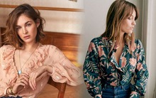 Mặc đẹp như phụ nữ Pháp với áo blouse họa tiết hoa nhỏ xinh