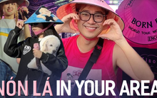 Gặp “Thầy Beo U40” đi concert BLACKPINK tận 9 lần: Mang 200 nón lá sang Mỹ, thành công đưa tận tay Jennie - Rosé!