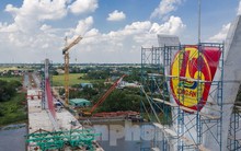 Cận cảnh cầu bắc qua sông Vàm Cỏ Tây 576 tỉ đồng sắp về đích