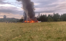 Nga tìm thấy hộp đen máy bay chở trùm Wagner