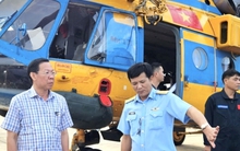 Bí thư và Chủ tịch TP.HCM đi trực thăng khảo sát quy hoạch