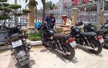 Đoàn xe phân khối lớn đi vào cao tốc Bắc Giang - Lạng Sơn, tông CSGT bị thương