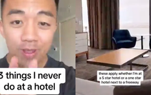Blogger chia sẻ 3 việc không bao giờ thực hiện khi ở khách sạn: Điều cuối cùng liên quan đến vật dụng quen thuộc