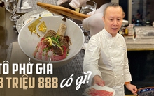 Món phở đắt nhất Việt Nam gần 1 triệu đồng chính thức bị "soán ngôi" bởi tô phở giá gần 4 triệu vừa xuất hiện