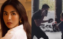 Hà Tăng hiếm hoi khoe cận 3 nhóc tỳ say sưa tập thể thao