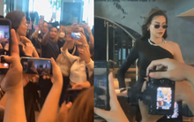 Đẳng cấp Hà Hồ: Vừa xuất hiện đã được "rừng" camera bủa vây, thần thái sang chảnh cuốn hút cả đám đông