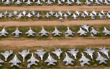 Bên trong "nghĩa địa máy bay" lớn nhất thế giới, vùng đất chứa hơn 4.000 máy bay trị giá 37 tỷ đô