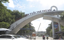 Hiện trạng công viên Tuổi trẻ Thủ đô sau khi tháo dỡ công trình sai phạm