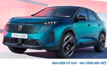 Peugeot hé lộ hình ảnh ngoại thất của mẫu coupe E-3008 trước thềm ra mắt