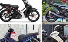 4 mẫu xe máy số trẻ trung, mạnh mẽ dành cho nam giới