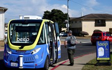 Thành phố San Francisco (Mỹ) khai trương xe bus không người lái