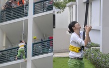 Sau vụ cháy chung cư mini, người dân sống trong các khu nhà cao tầng tìm mua thang đây, bình cứu hoả, mặt nạ phòng độc