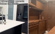 Chàng trai làm mẹ 'tăng huyết áp' khi phủ kín căn bếp trắng tinh bằng chocolate