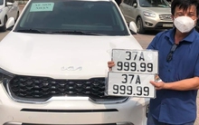 Biển số xe "siêu đẹp" trúng đấu giá có được bán lại không?