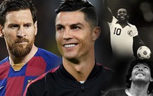 10 cầu thủ vĩ đại nhất thế giới do AI lựa chọn: Ronaldo đứng thứ 4, vị trí số 1 không thuộc về Messi