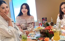 Hoa hậu Đỗ Mỹ Linh lộ diện bên Phương Oanh và hội bạn thân, nhan sắc mẹ bỉm nổi bần bật