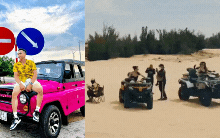 Lái xe jeep và mô tô địa hình xuyên lễ: Kiếm đậm nhờ trải nghiệm hút khách