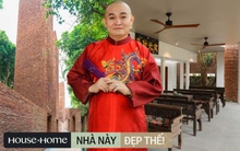 Cận cảnh biệt phủ của "vua hài đất Bắc" Xuân Hinh: Xây toàn bộ bằng gạch đỏ, có sân vườn ao cá rộng thênh thang