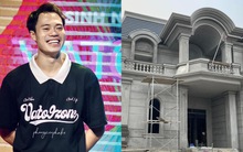 Tiền vệ Văn Toàn khánh thành biệt thự ở quê, đốt cả pháo hoa mừng tân gia