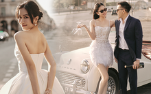 Á hậu Phương Anh tung trọn bộ ảnh cưới xịn xò tại Pháp, "tố" chồng tiến sĩ nói dối 1 chuyện lúc cưa cẩm