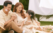 Trường Giang - Nhã Phương tung bộ ảnh kỷ niệm 5 năm ngày cưới nhưng cô con gái 4 tuổi mới là người chiếm "spotlight"