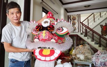 Gặp người giữ nghề làm đầu lân thủ công cuối cùng nơi phố Hội