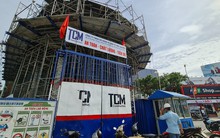 Kéo thép tại công trình 7 tầng, nam công nhân bị điện giật trọng thương