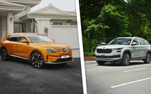 Xe cho gia đình: Chọn xe điện VinFast VF 8 hay xe mới Skoda Kodiaq?