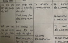 Trường bị tố lạm thu, tiền quỹ tới 500 triệu đồng, hiệu trưởng nói bận nên chưa làm rõ phản ánh