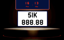 Đấu giá biển số xe hạ nhiệt, nhiều biển dưới 100 triệu đồng, biển 51K-888.88 vẫn "bặt vô âm tín"