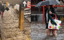 Chùm ảnh: New York hoa lệ ngập thành sông, tạo nên cảnh tượng chưa từng thấy sau trận mưa lịch sử