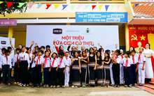 CHIN-SU trao “Một triệu bữa cơm có thịt” tiếp sức cho trẻ em vùng cao