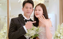 Yêu nhau 8 năm, quý tử đã 8 tháng Đình Trọng và vợ mới tổ chức lễ cưới, tung bộ ảnh lung linh