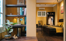 Không gian nhà phố giữ trọn nét đẹp nhuốm màu thời gian từ những vật liệu cũ