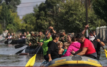 Số người tử vong do lũ lụt ở miền Trung Hy Lạp tăng lên 10