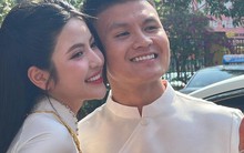 Quang Hải đón dâu bằng dàn siêu xe chục tỷ, có hành động ga lăng đến "tan chảy" với Chu Thanh Huyền