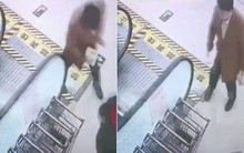 Kính thang cuốn vừa chạm đã vỡ tan, siêu thị trả giá đắt khi 'bắt đền' khách