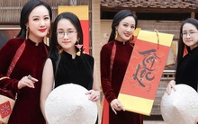 BTV Hoài Anh lần đầu đưa con gái tới trường quay, hai mẹ con sẽ 'đọ sắc' trên sóng VTV dịp Tết này?